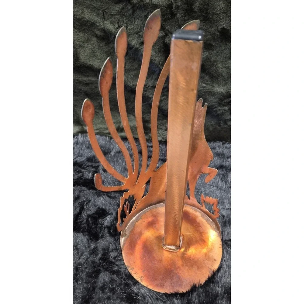 Copper Paper Towel‎ Holder